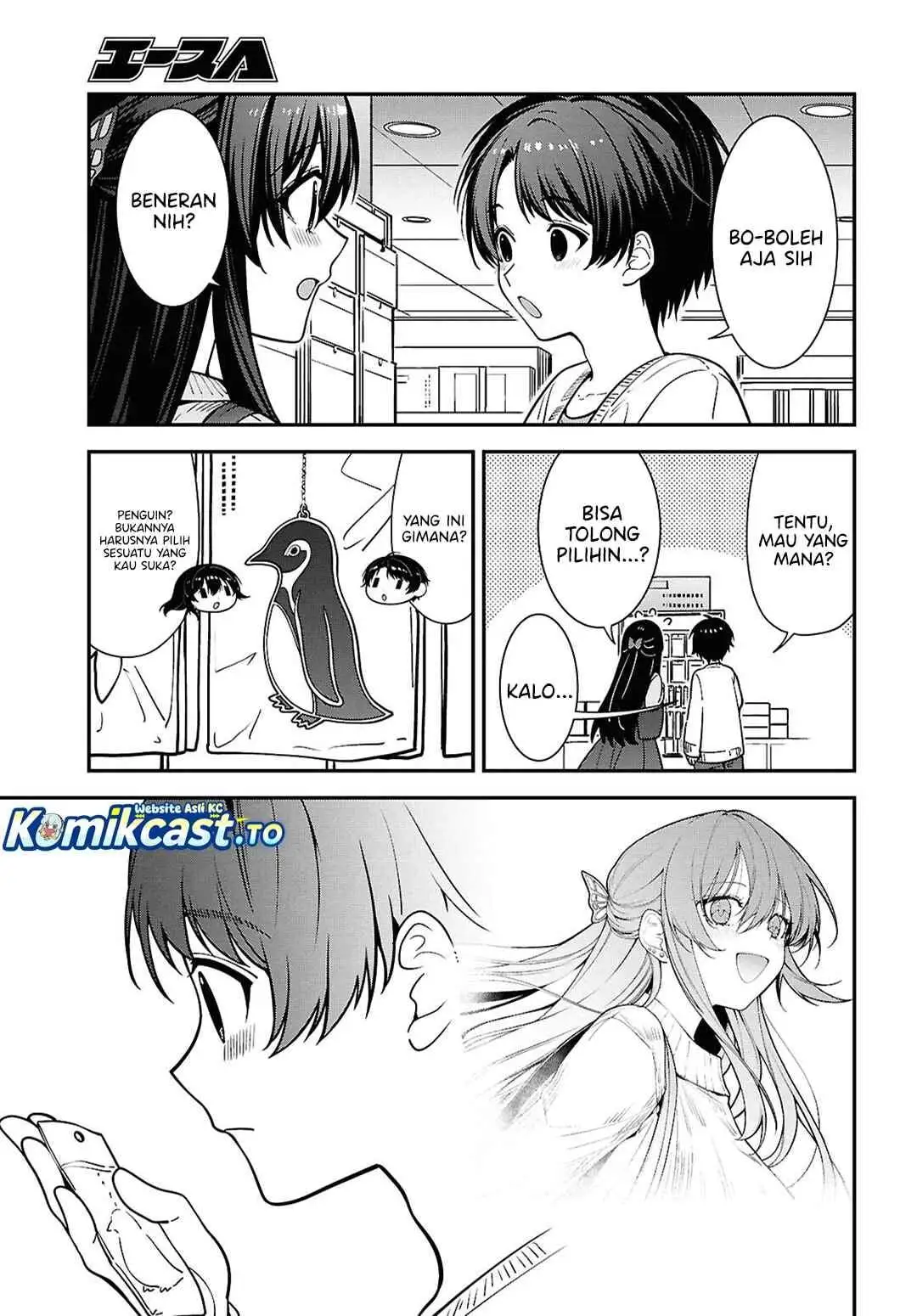 Tonari no Seki no Yankee Shimizu-san ga Kami o Kuroku Sometekita Chapter 20