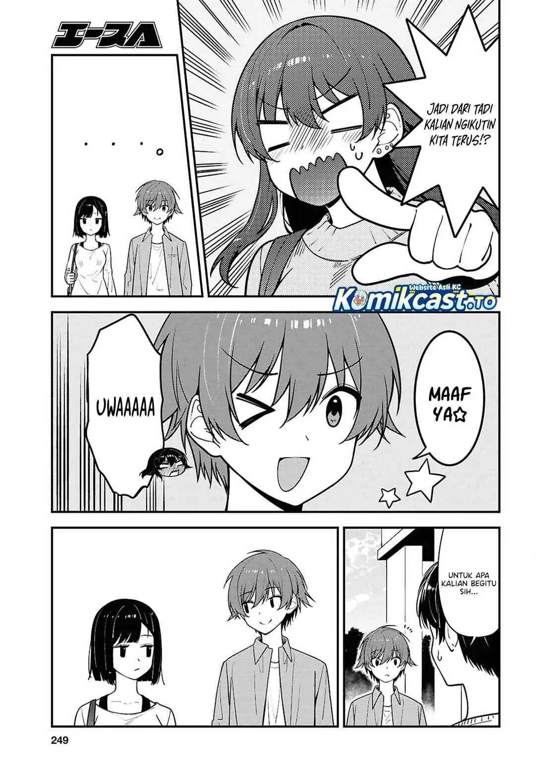 Tonari no Seki no Yankee Shimizu-san ga Kami o Kuroku Sometekita Chapter 20