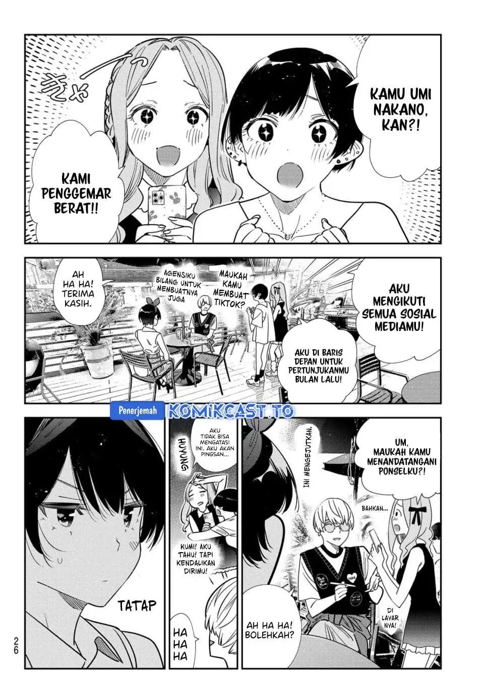 Kanojo, Okarishimasu Chapter 427