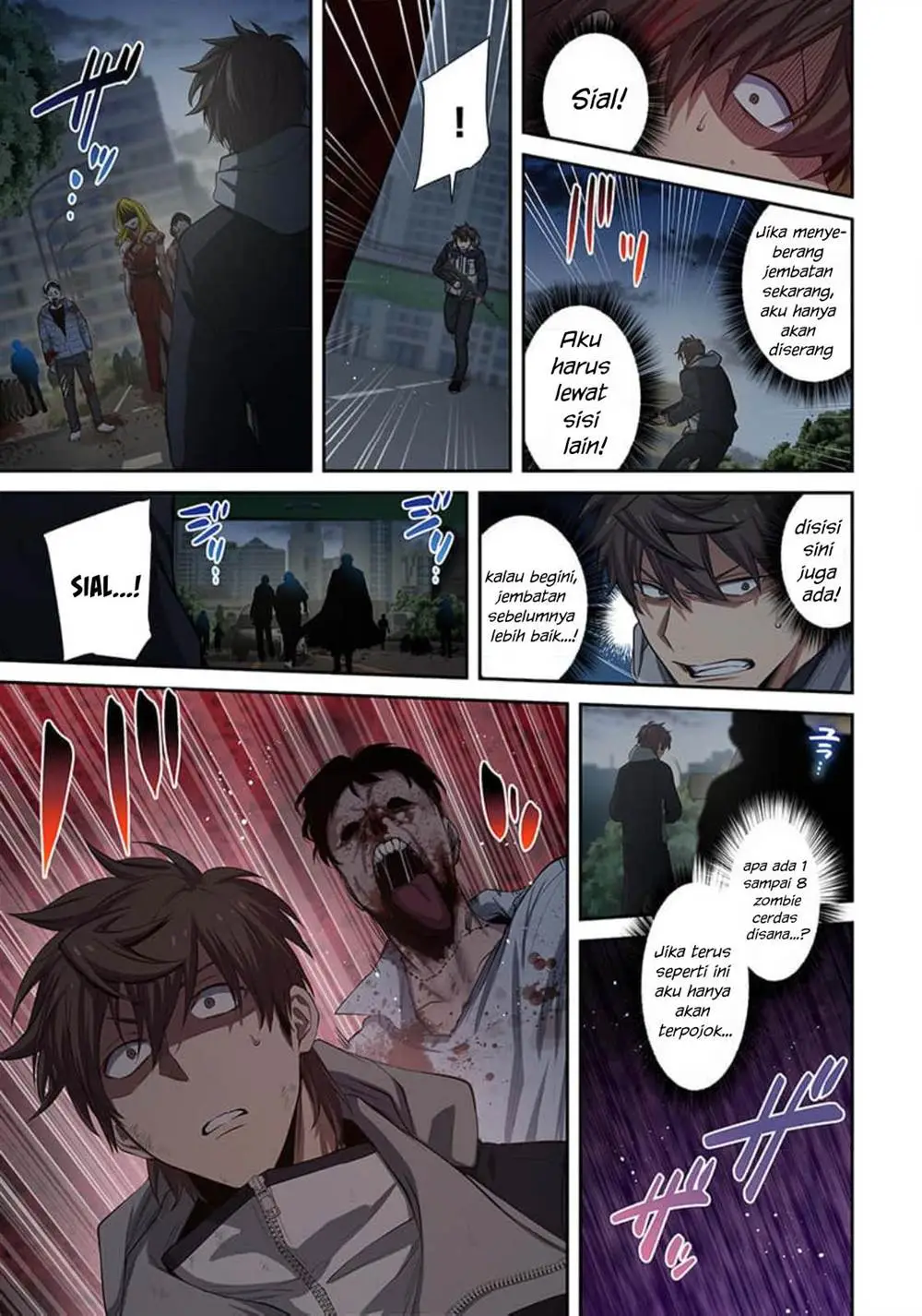 Zombie no Afureta Sekai Ore Dake ga Osowarenai Chapter 36