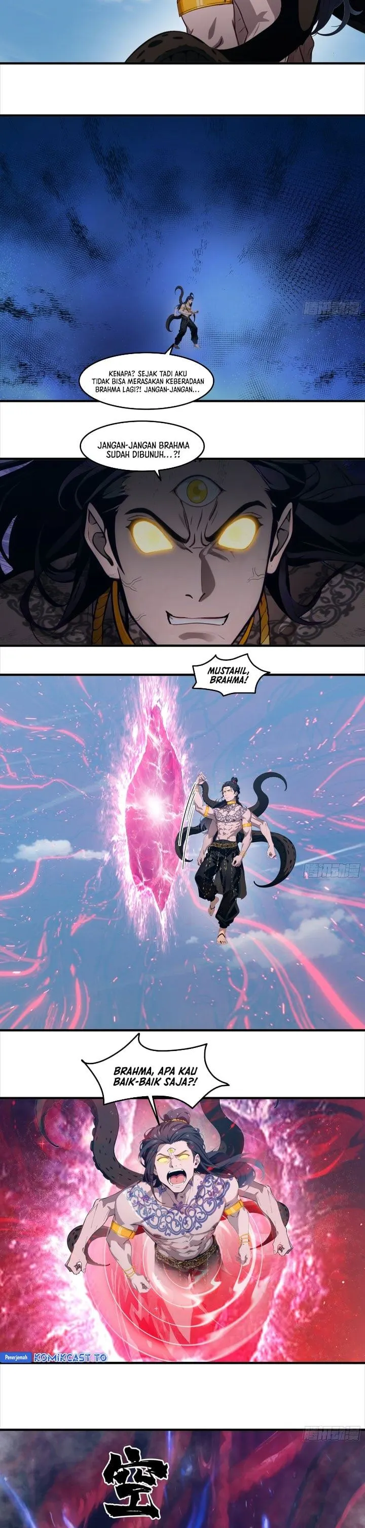 The Evil God Descends, I Own Great Hell Chapter 112