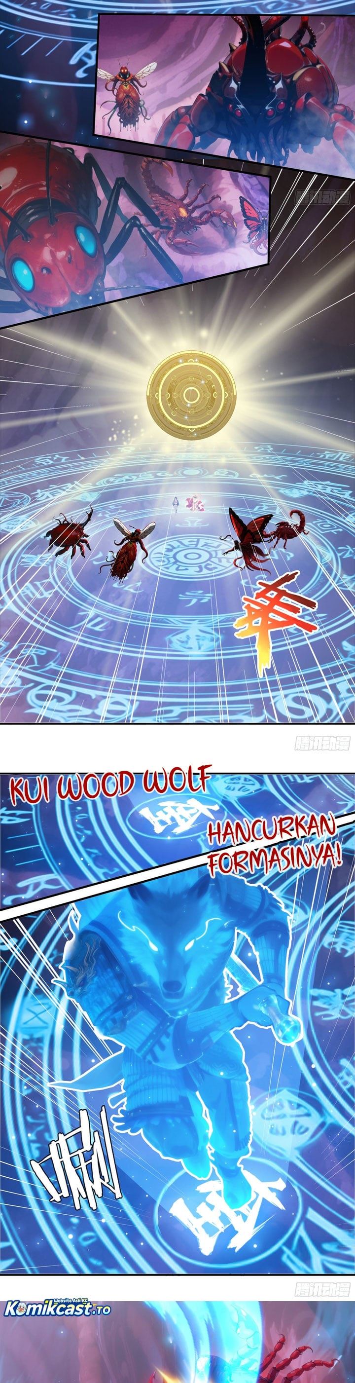The Evil God Descends, I Own Great Hell Chapter 114