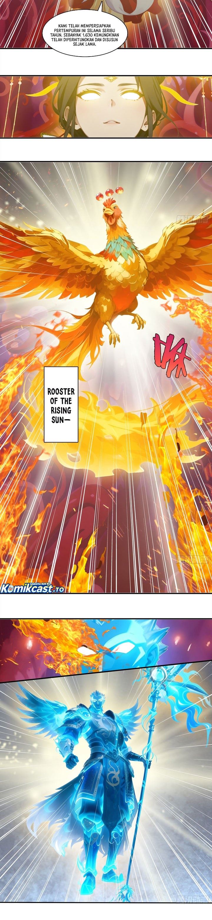 The Evil God Descends, I Own Great Hell Chapter 115