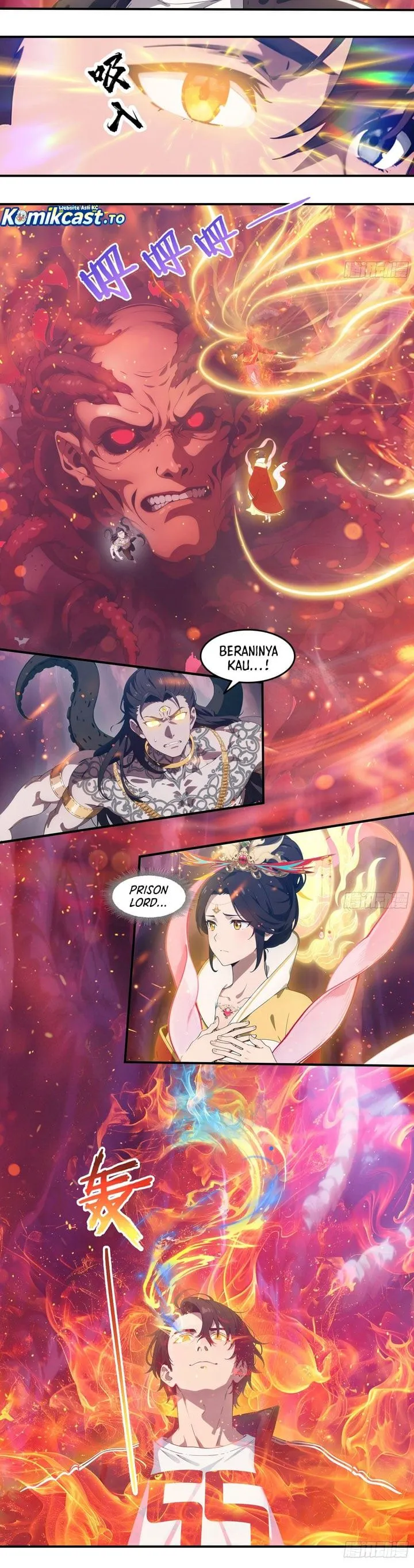 The Evil God Descends, I Own Great Hell Chapter 118