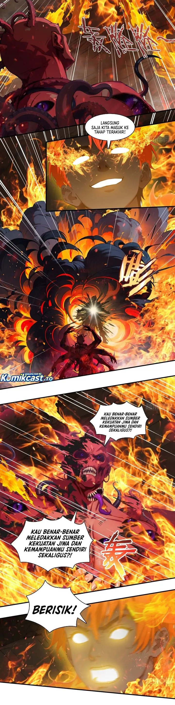 The Evil God Descends, I Own Great Hell Chapter 120