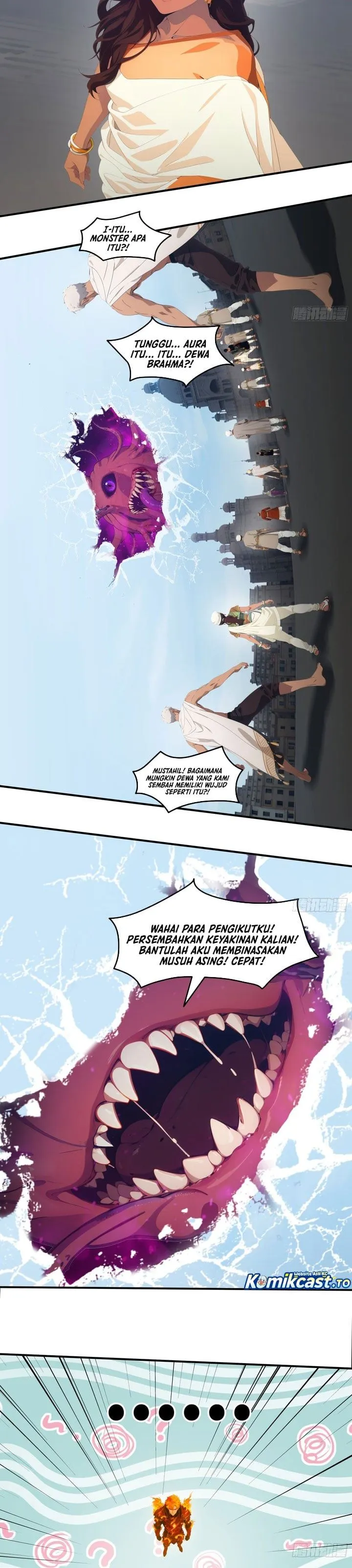 The Evil God Descends, I Own Great Hell Chapter 120