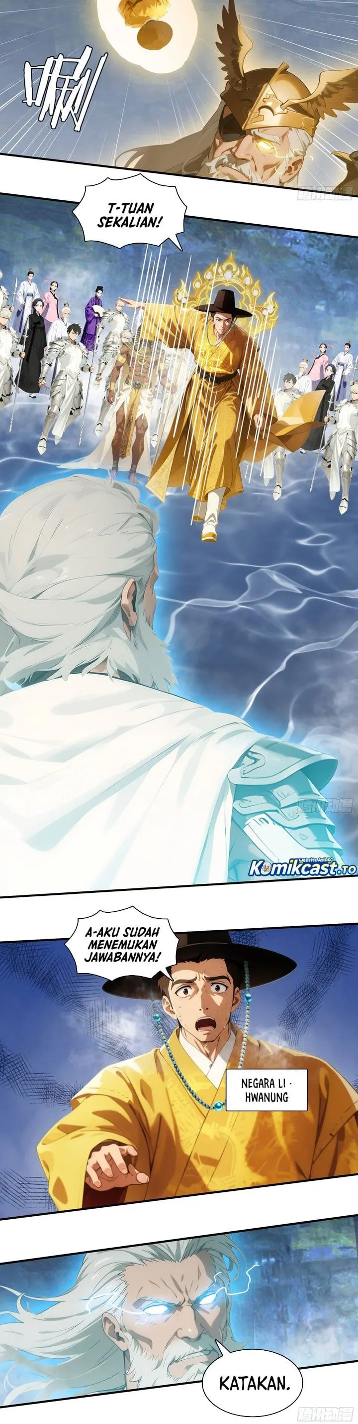 The Evil God Descends, I Own Great Hell Chapter 121