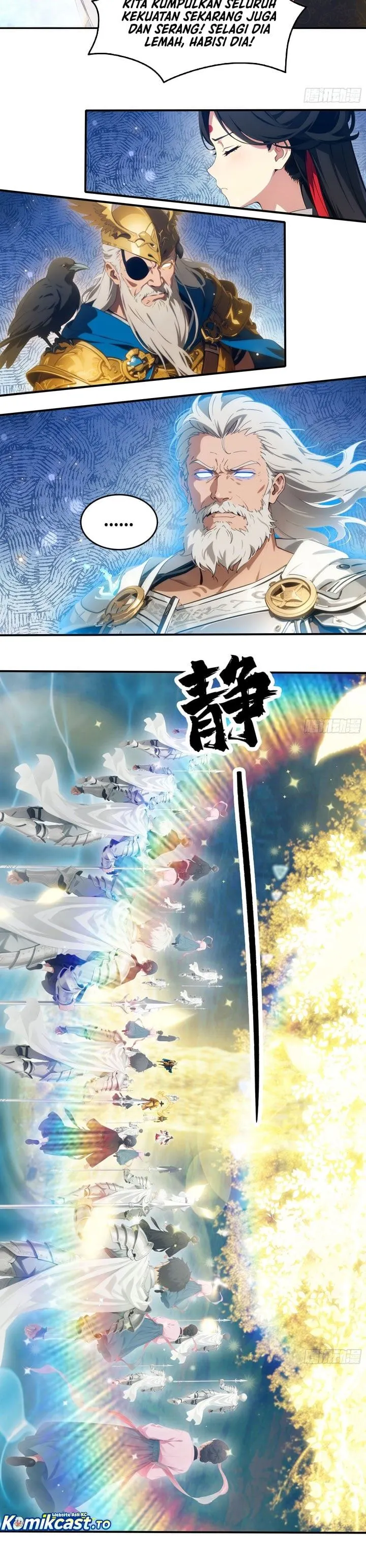 The Evil God Descends, I Own Great Hell Chapter 122
