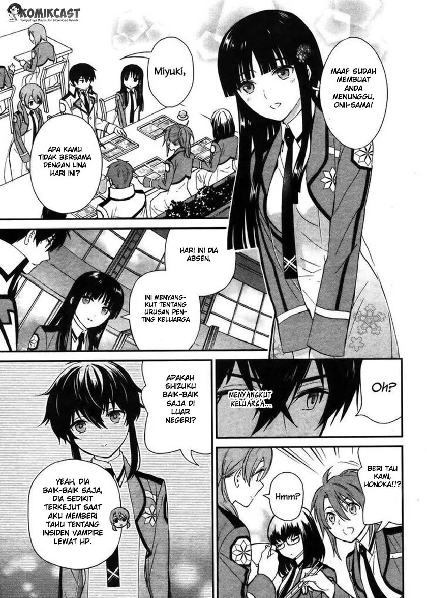 Mahouka Koukou no Rettousei – Raihousha-hen Chapter 4