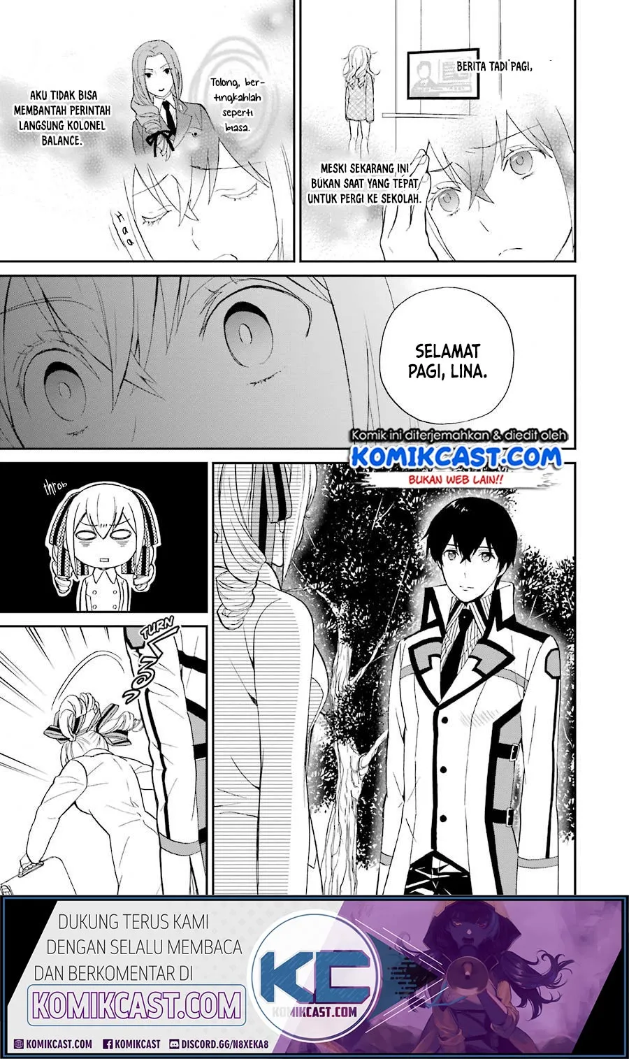 Mahouka Koukou no Rettousei – Raihousha-hen Chapter 17