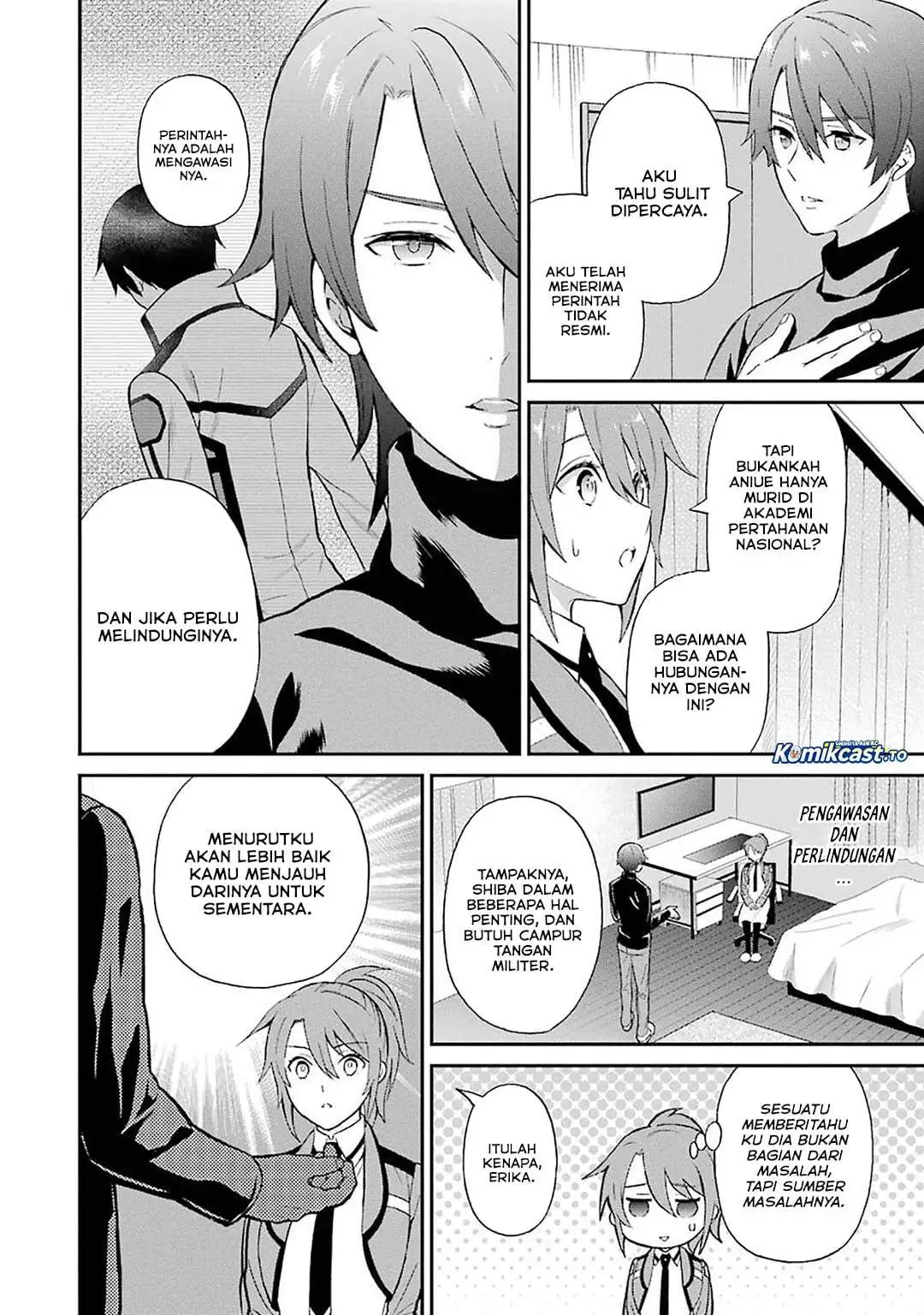 Mahouka Koukou no Rettousei – Raihousha-hen Chapter 21