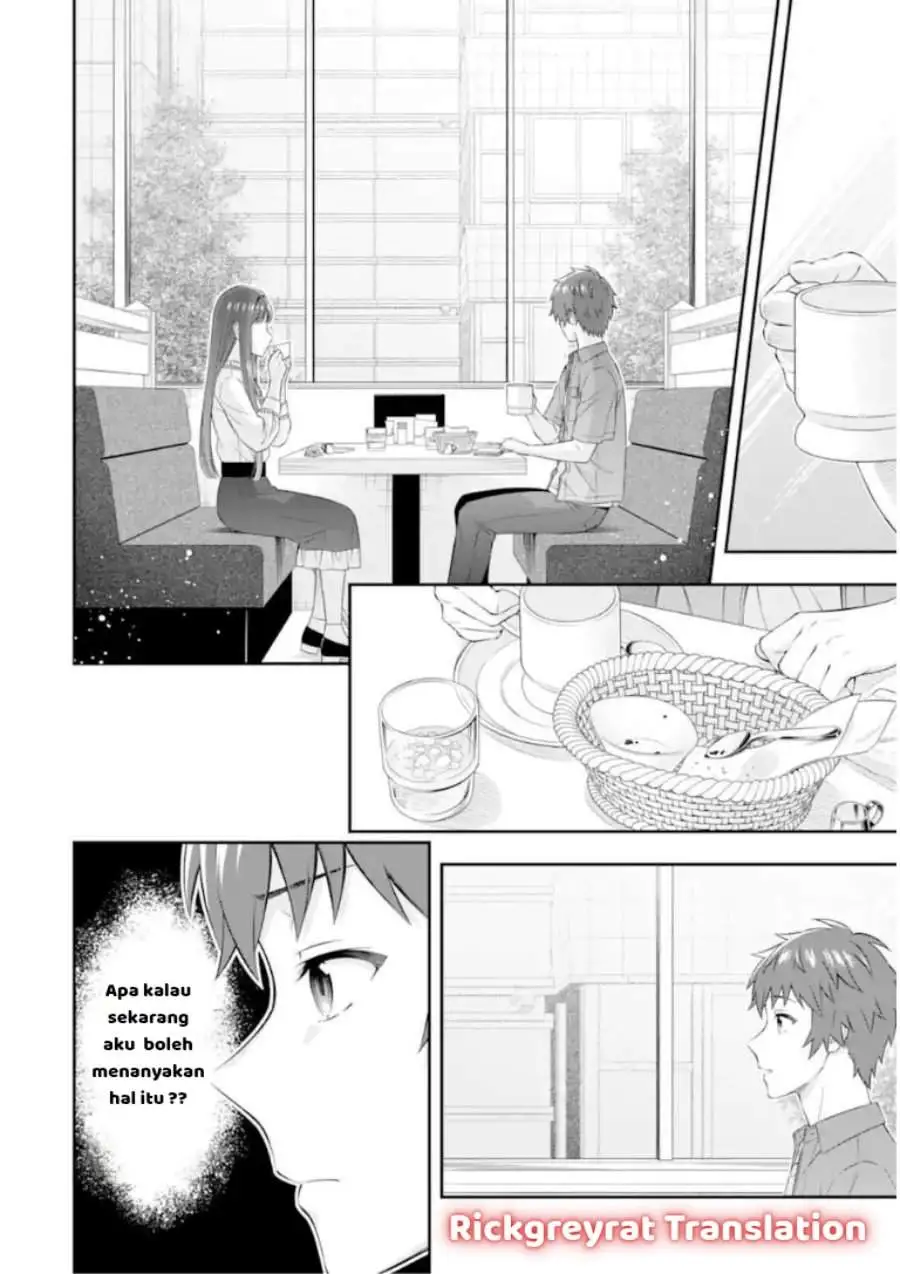 Toumei na Yoru ni Kakeru-kun to, Me ni Mienai Koi wo Shita. Chapter 4.2