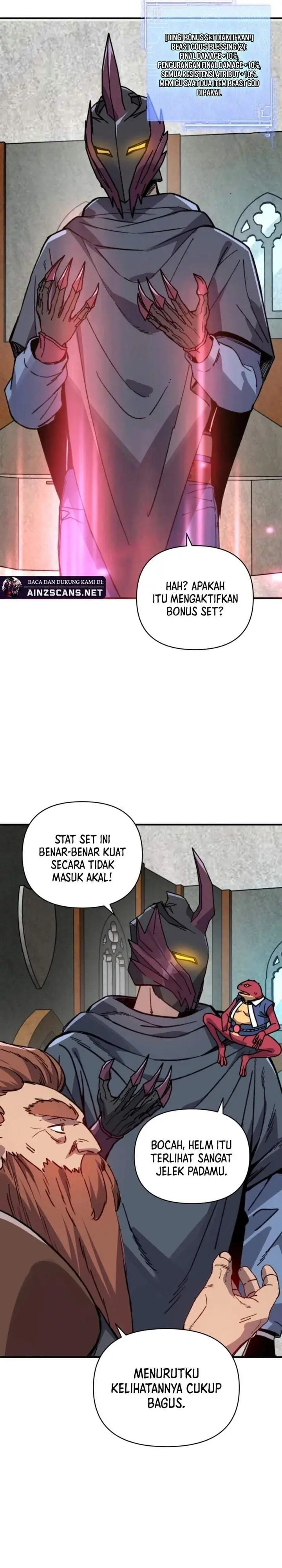 Start by changing your job to the God of Wealth and taming billions of divine pets! Chapter 37