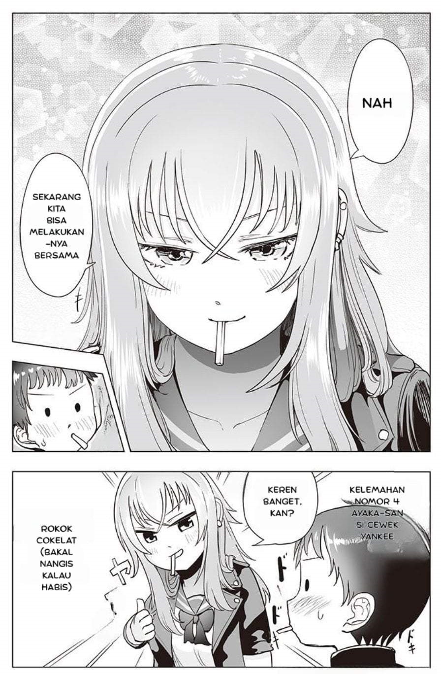 Tonari no Seki no Yankee JK no Jakuten Chapter 4
