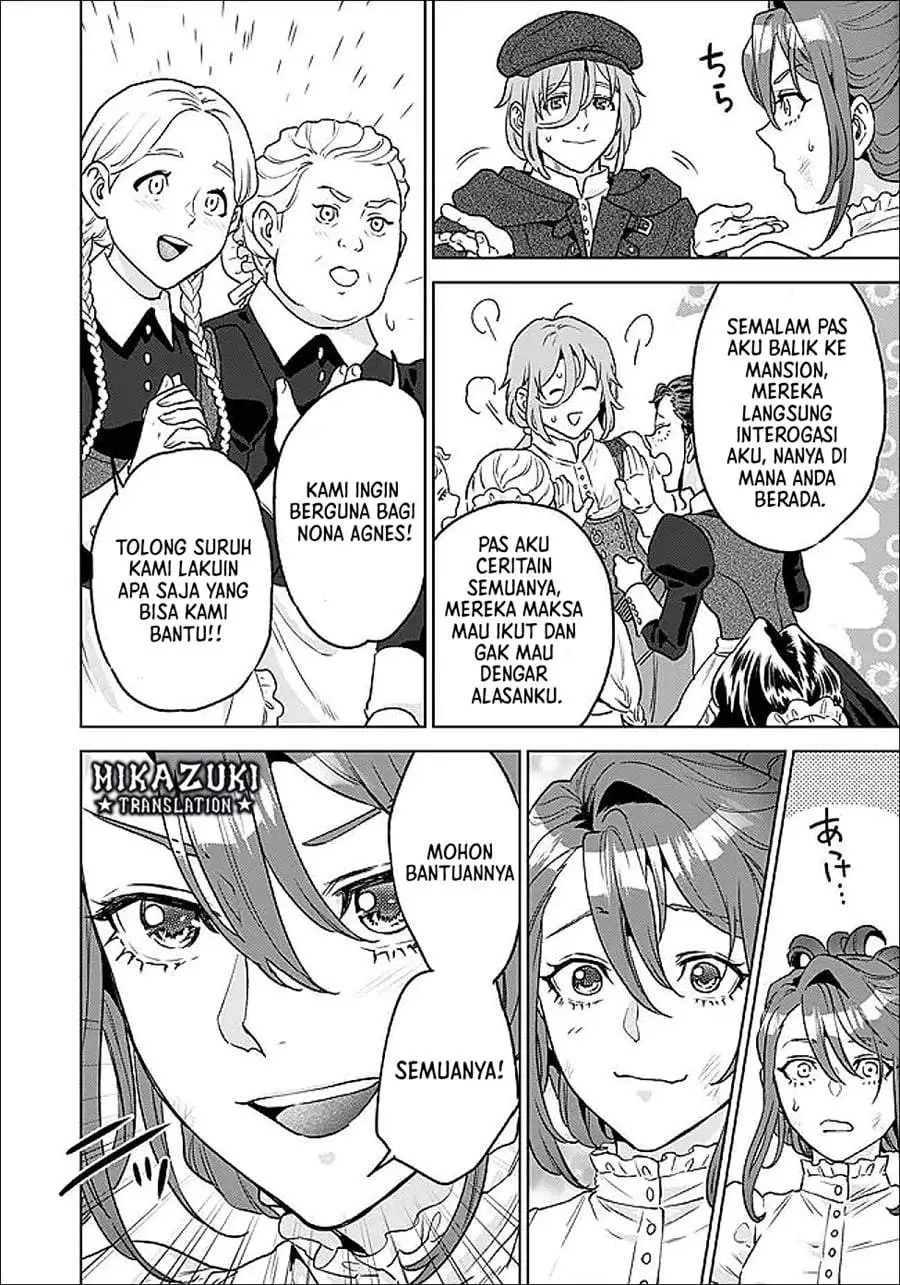 Shounin Reijou Agnes Henkyou ni Tsuihou Sareta Akuyaku Reijou wa Shousai o Hakki Shi Nariagaru Chapter 4.3