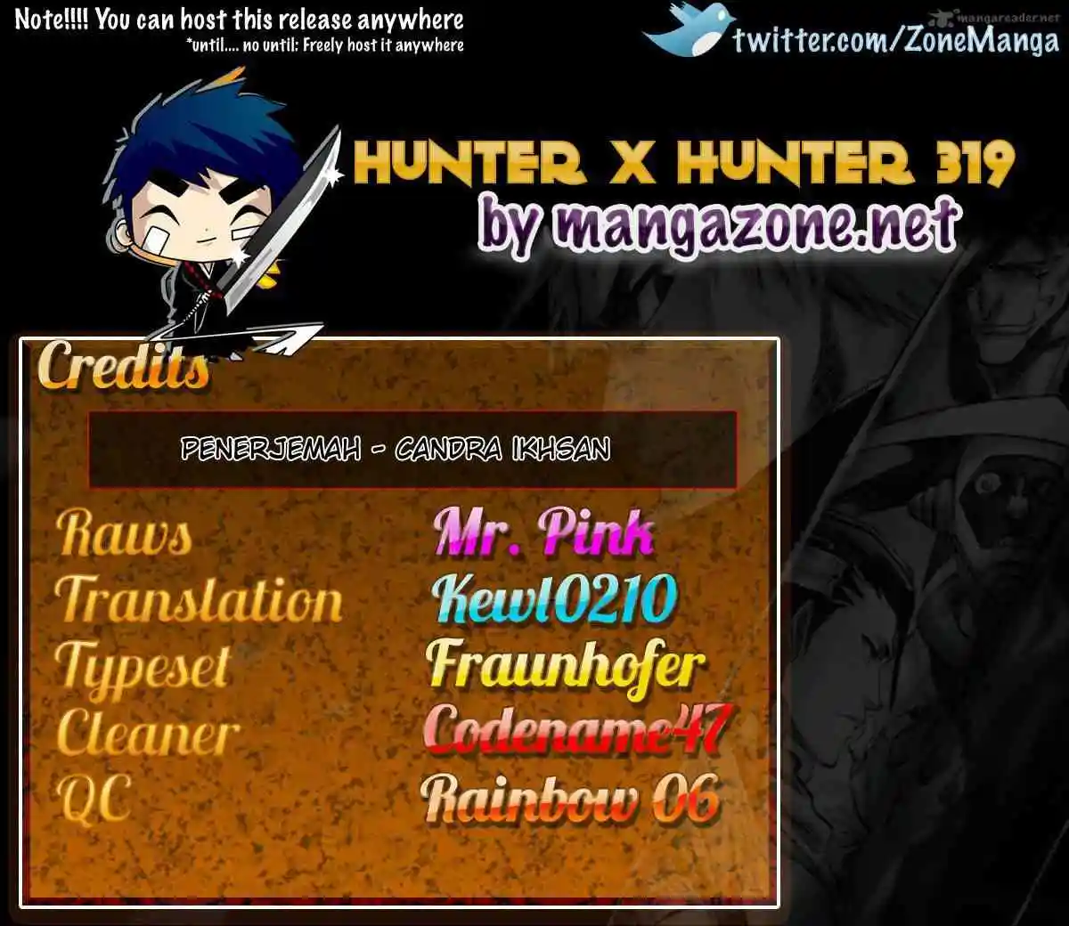 Hunter x Hunter Chapter 319
