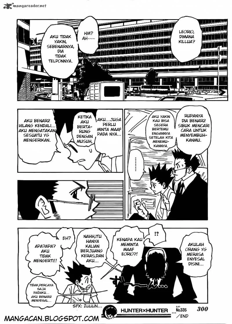 Hunter x Hunter Chapter 335