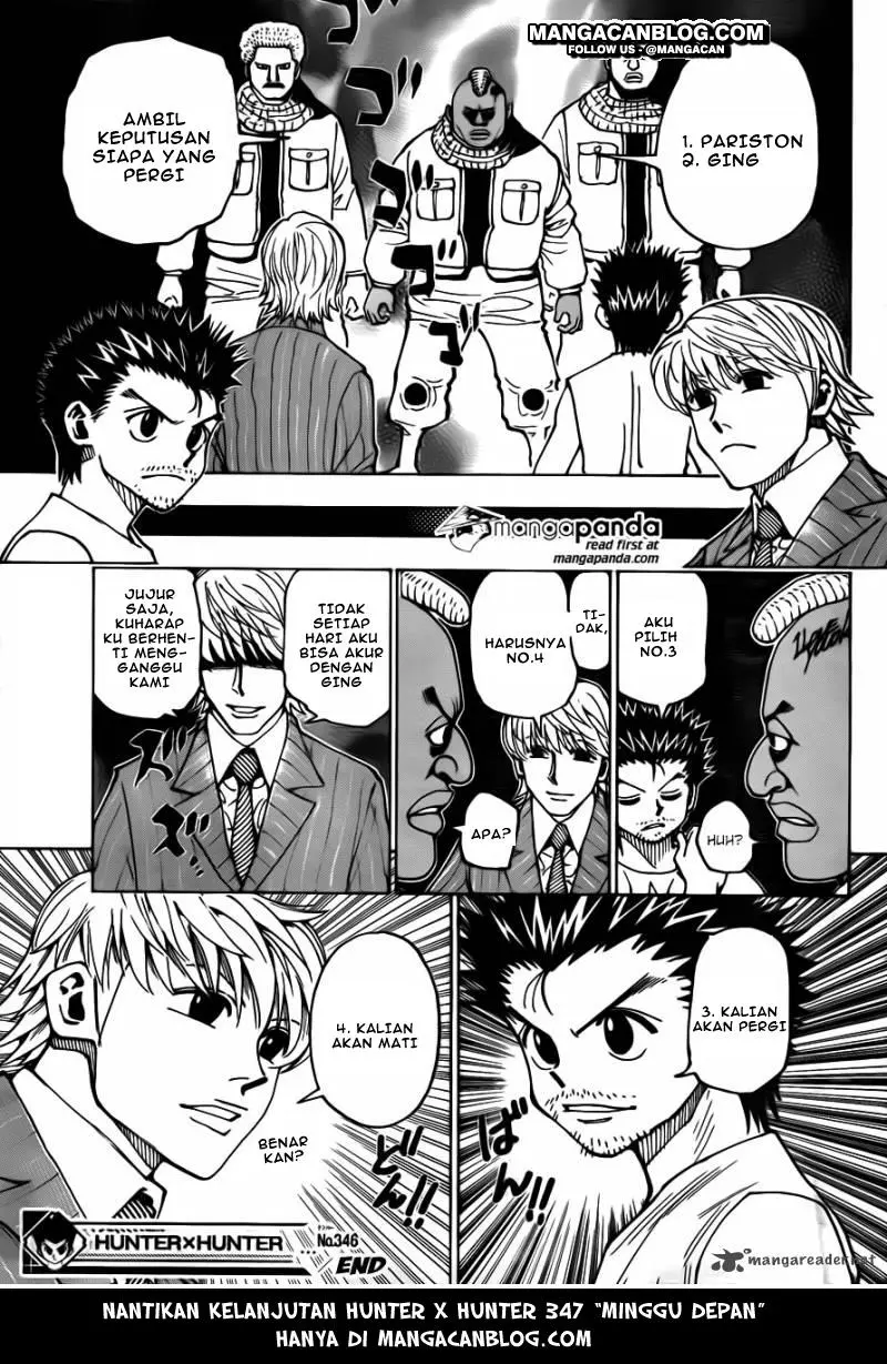 Hunter x Hunter Chapter 346