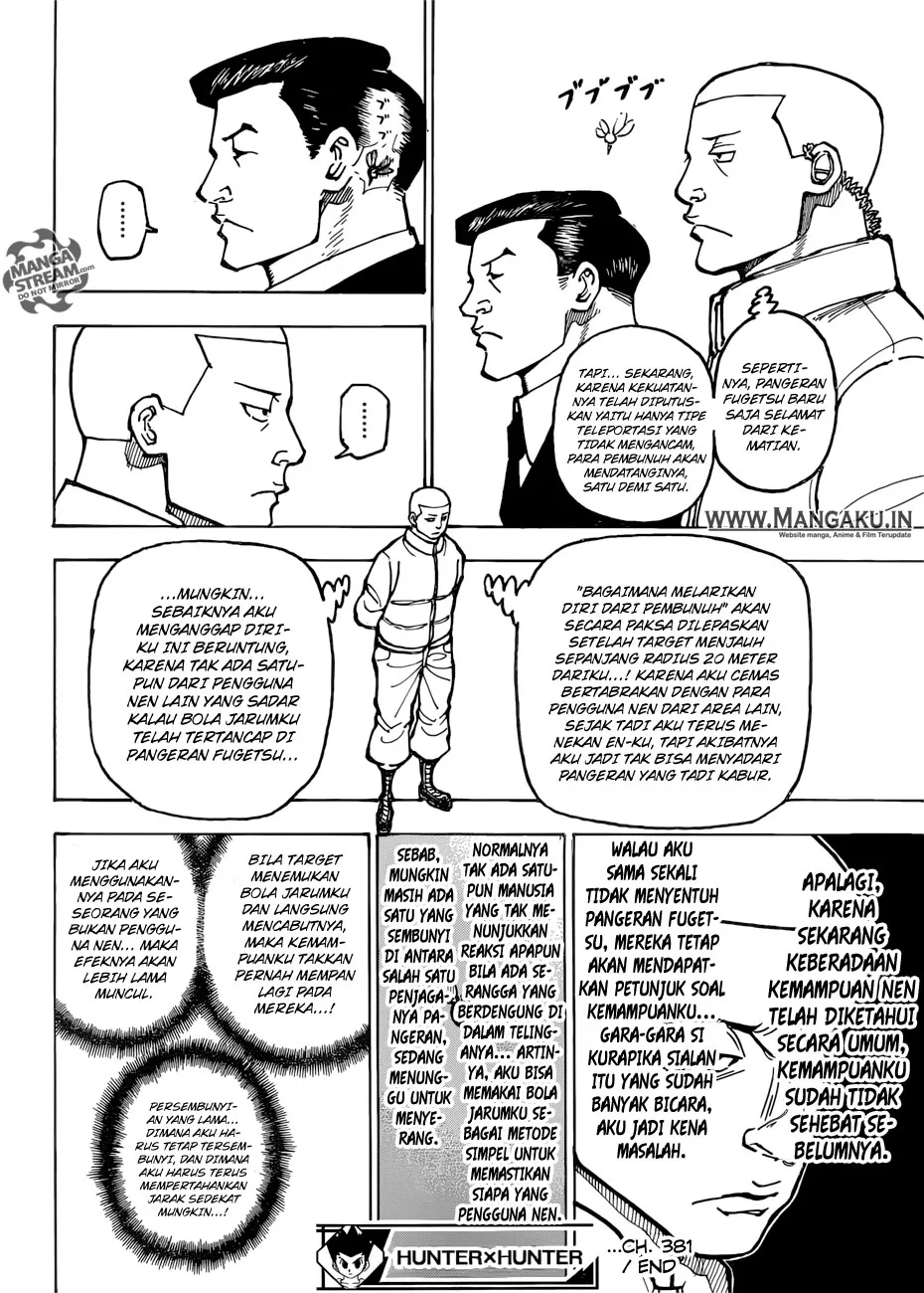 Hunter x Hunter Chapter 381