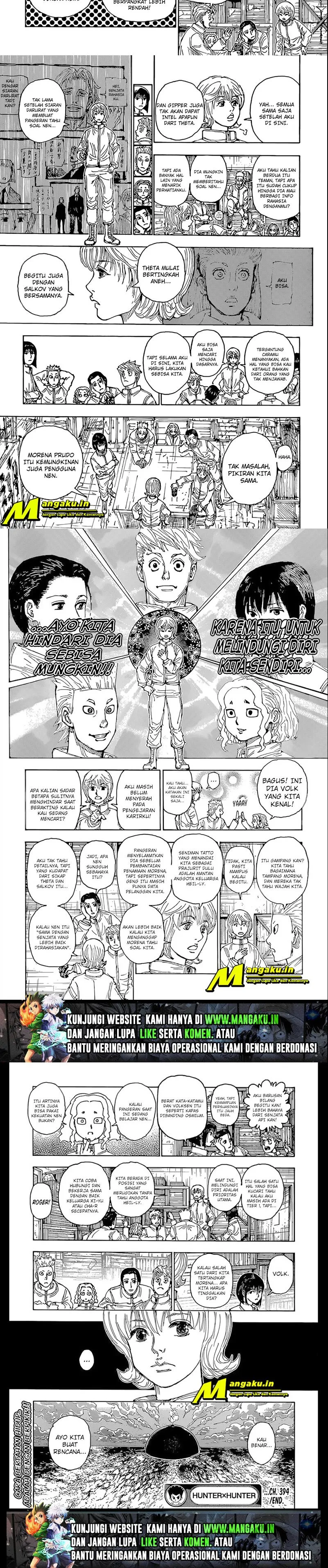 Hunter x Hunter Chapter 394