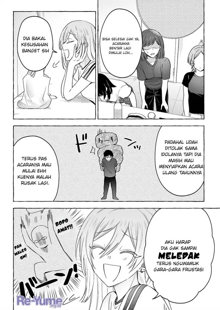 Damedol to Sekai ni Hitori Dake no Fan (Serialization) Chapter 50