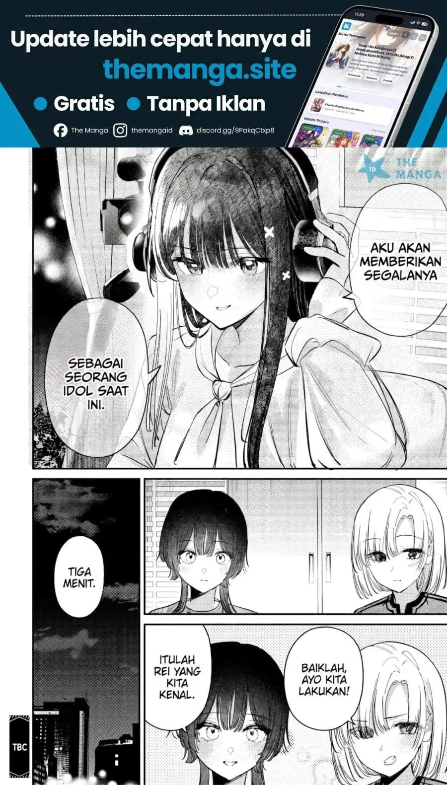 Houkago no Idol ni wa Himitsu ga aru Chapter 53