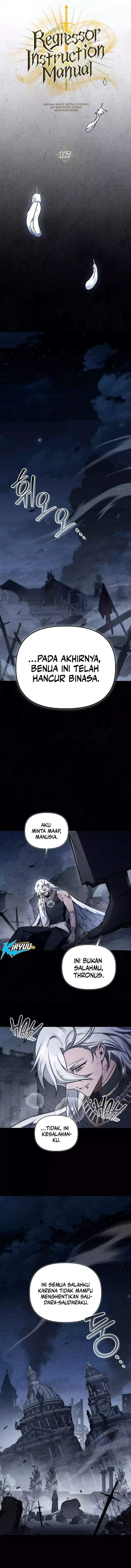 Regressor Instruction Manual Chapter 187
