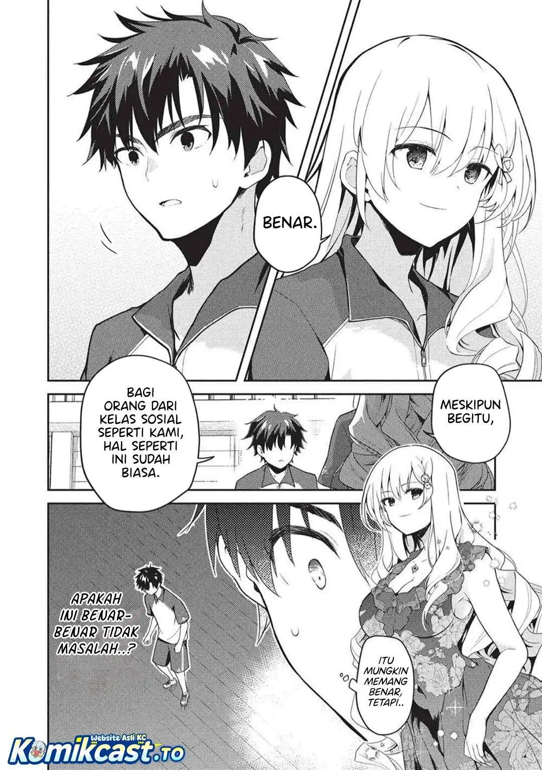 Saijo no Osewa ~Takane no Hana Darakena Meimon Kou de, Gakuin Ichi no Ojou-sama (Seikatsu Noryoku Kaimu) o Kagenagara Osewa suru Koto ni Narimashita~ Chapter 35
