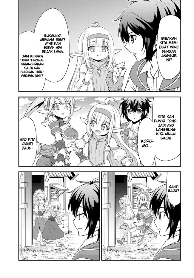Tenohira Kaitakumura de Isekai Kenkouki ~Fueteku Yome-tachi to Nonbiri Mujintou Raifu~ Chapter 45