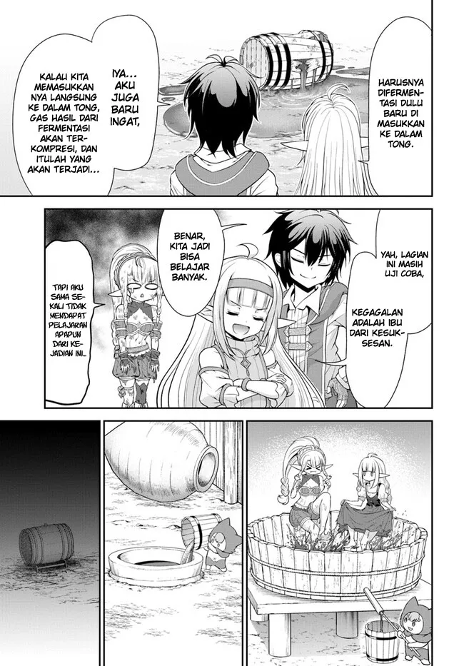 Tenohira Kaitakumura de Isekai Kenkouki ~Fueteku Yome-tachi to Nonbiri Mujintou Raifu~ Chapter 45