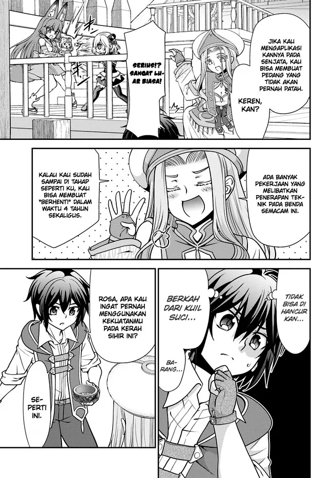 Tenohira Kaitakumura de Isekai Kenkouki ~Fueteku Yome-tachi to Nonbiri Mujintou Raifu~ Chapter 49