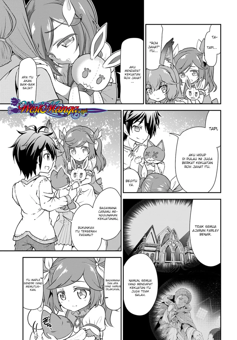 Tenohira Kaitakumura de Isekai Kenkouki ~Fueteku Yome-tachi to Nonbiri Mujintou Raifu~ Chapter 9