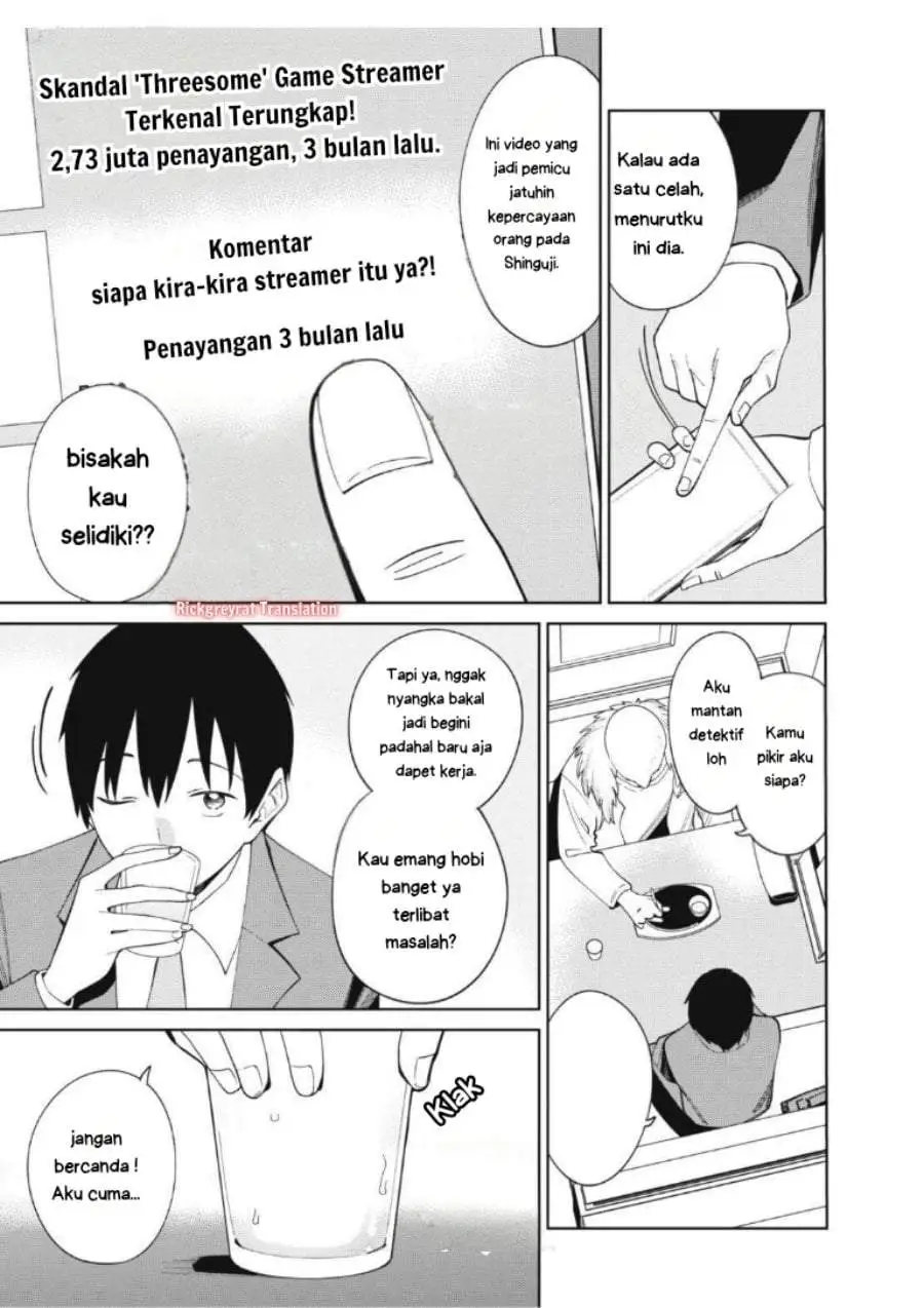 Ninki Haishinsha-tachi no Manager ni Nattara, Zen’in Moto-kano datta Chapter 3.3