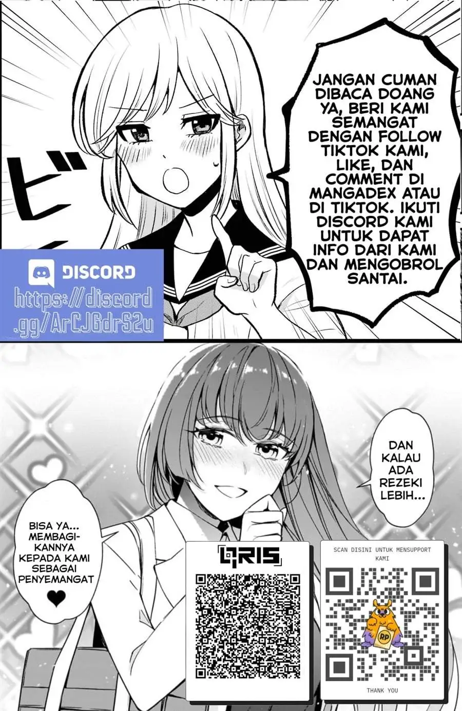 Ore ni Trauma wo Ataeta Joshi-tachi ga Chirachira Mitekuru kedo, Zannen desu ga Teokure desu Chapter 33.1