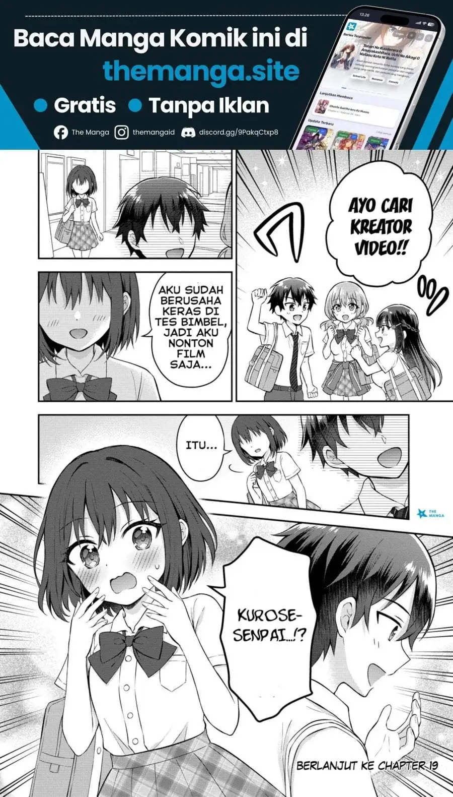Tonari no Seki no Inkya Joshi ga Oshi Utaite Datta – Ore no Kyoku wo Uttatekure! Chapter 18