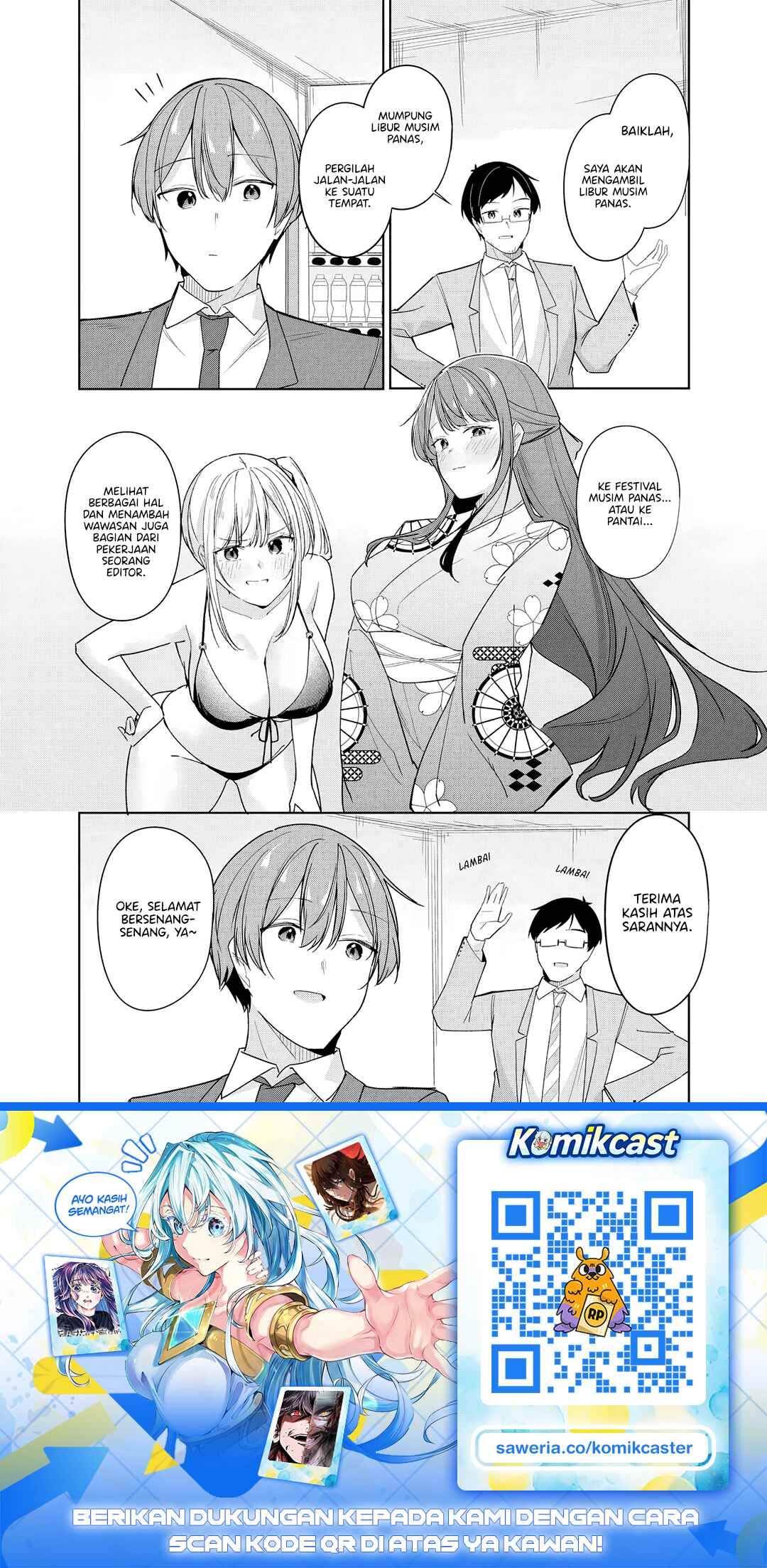Madogiwa henshuu to baka ni sareta ore ga, futago JK to doukyo suru koto ni natta Chapter 14.1