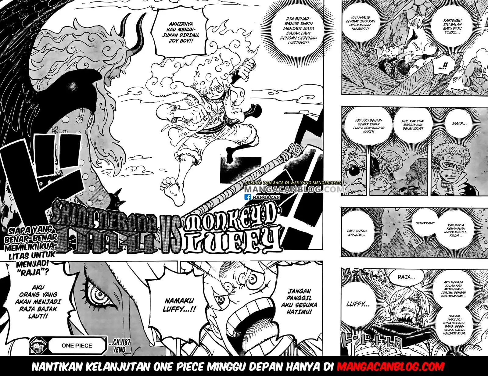 One Piece Chapter 1187