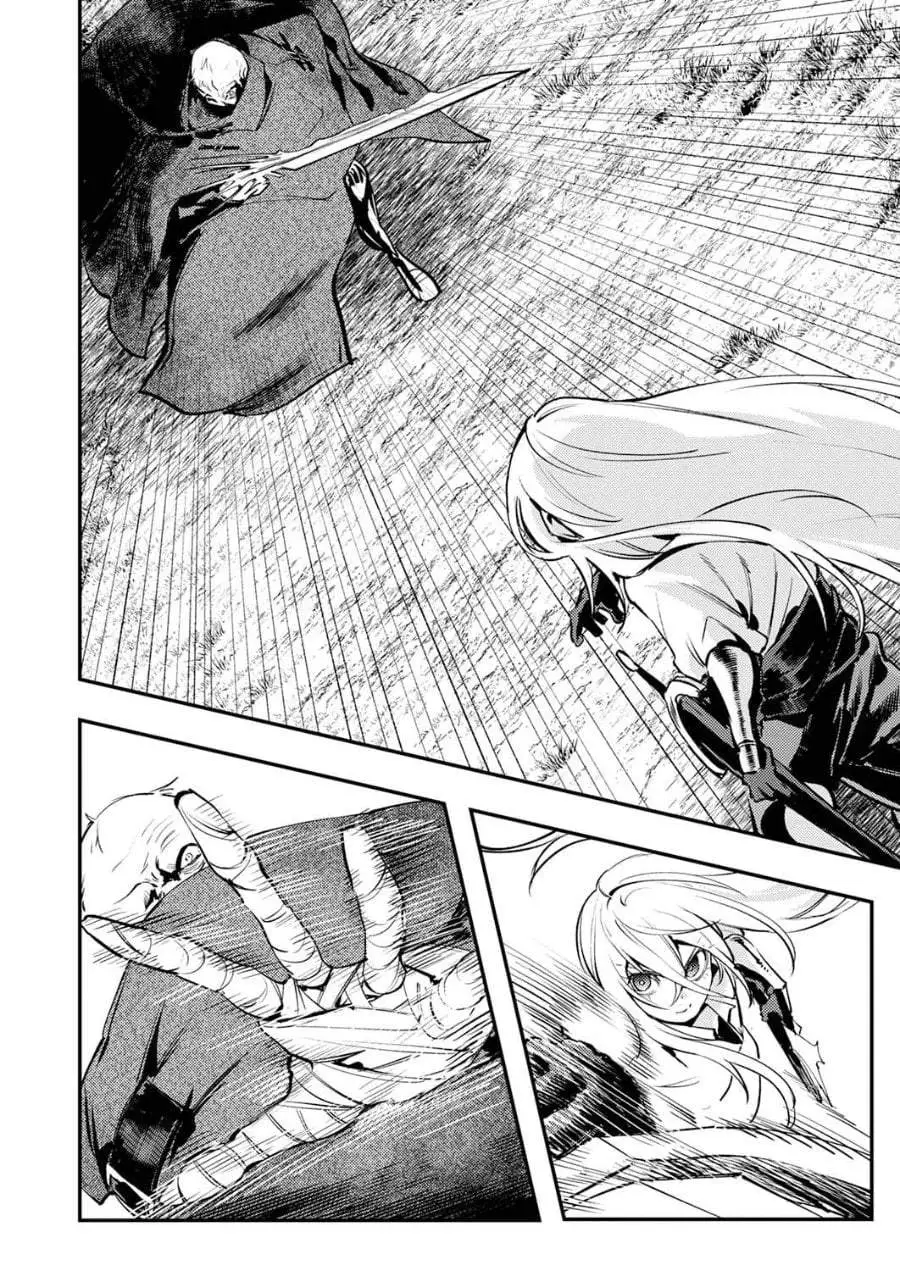 Shura Youjo no Eiyuutan ~Hanpa-sha to Iwa Reta Youhei, Youjo ni Tensei Shite Nariagaru~ Chapter 14