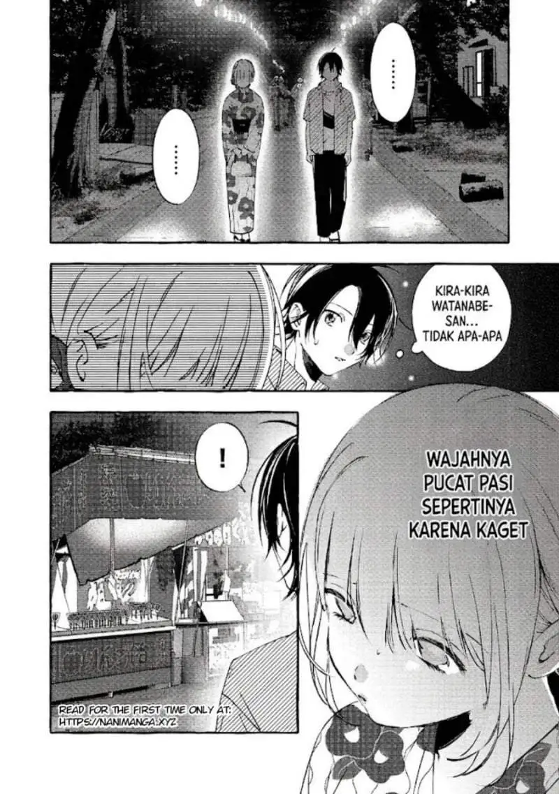 Gakuen no Madonna no Watanabe san ga, Naze ka Maishu Yotei wo Kitekuru Chapter 10.1