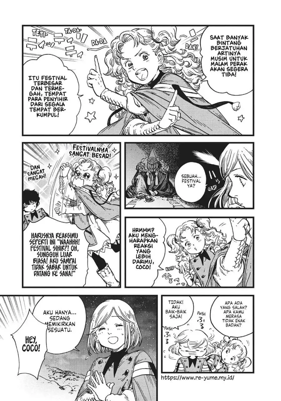 Tongari Boushi no Atelier Chapter 40