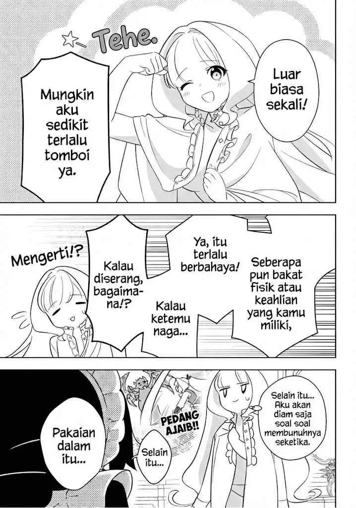 Koujo Tensei: Densetsu no Dai Madoushi (♂), Hime Kishi to Narite Densetsu no Reijou Kishidan o Tsukuri Musou Suru Chapter 2