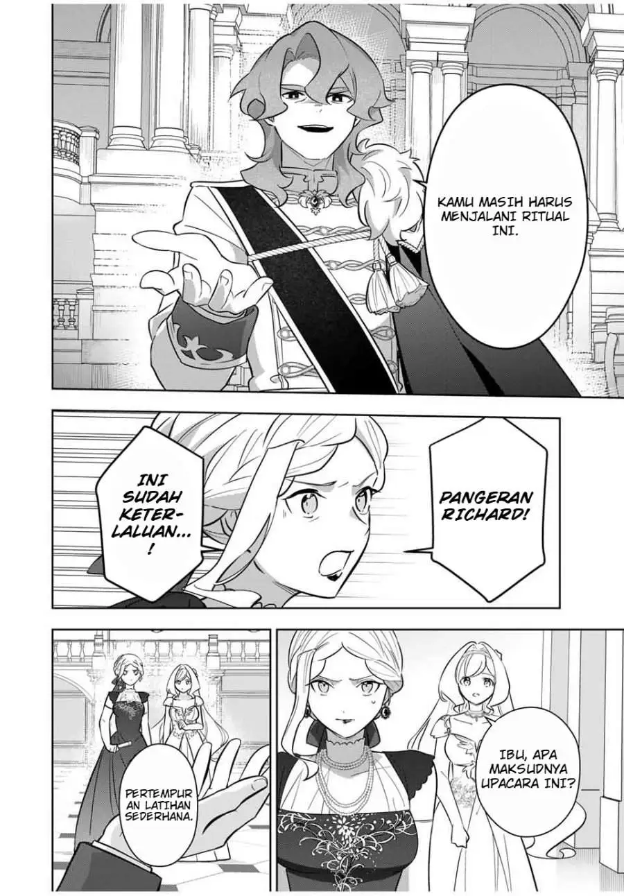 Koujo Tensei: Densetsu no Dai Madoushi (♂), Hime Kishi to Narite Densetsu no Reijou Kishidan o Tsukuri Musou Suru Chapter 4