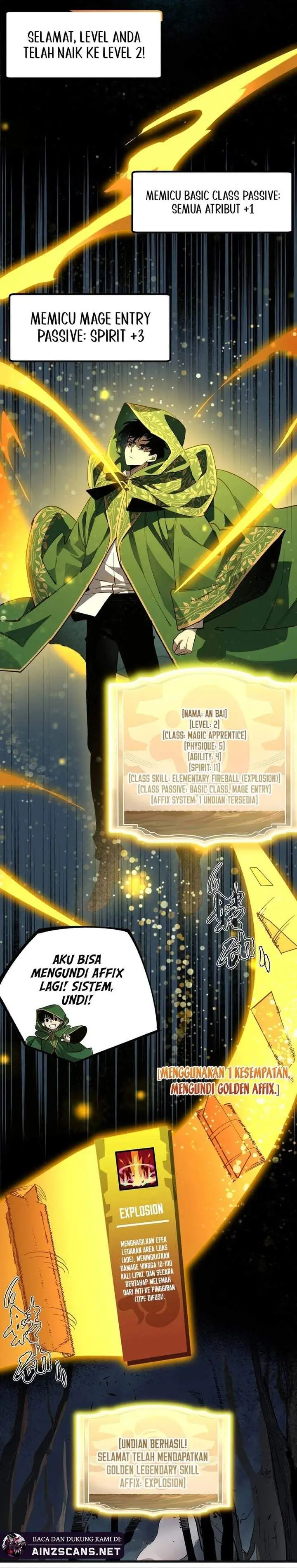 Global Class Transition: The Magic King’s Skills Have Infinite Affixes Chapter 1