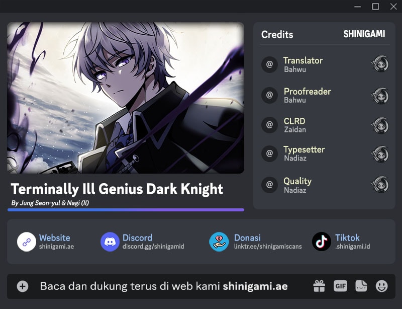 Terminally-Ill Genius Dark Knight Chapter 147