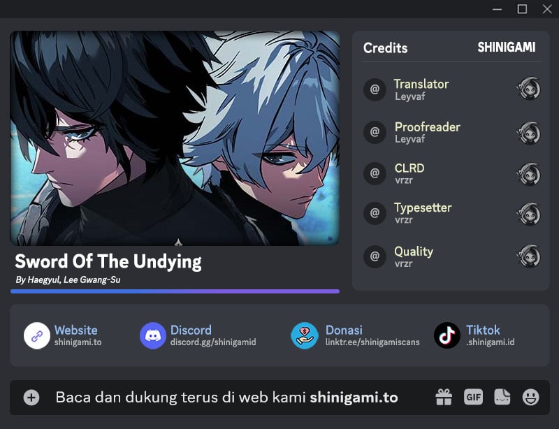 Sword Of The Undying Chapter 2