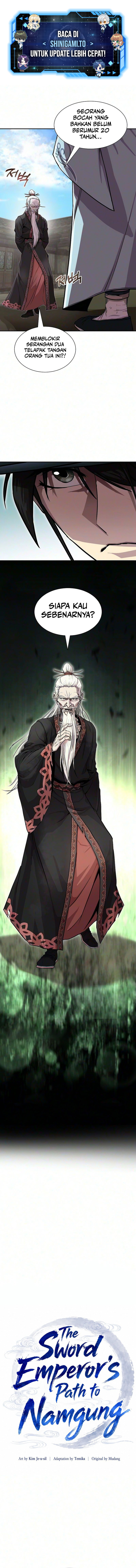 The Sword Emperor’s Path To Namgung Chapter 12
