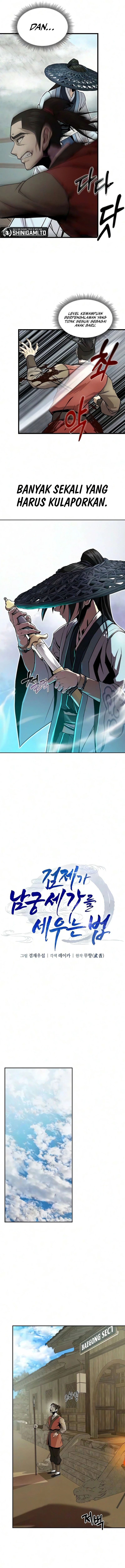 The Sword Emperor’s Path To Namgung Chapter 11