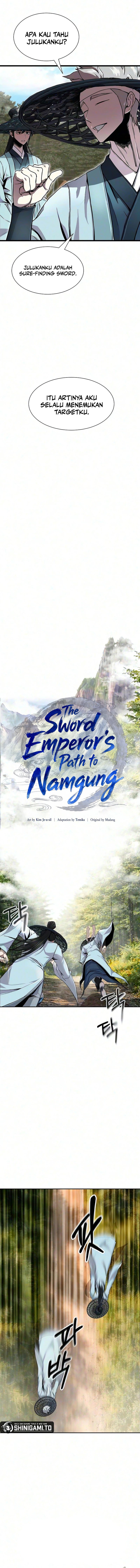 The Sword Emperor’s Path To Namgung Chapter 13