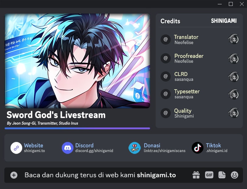 Sword God's Livestream Chapter 19