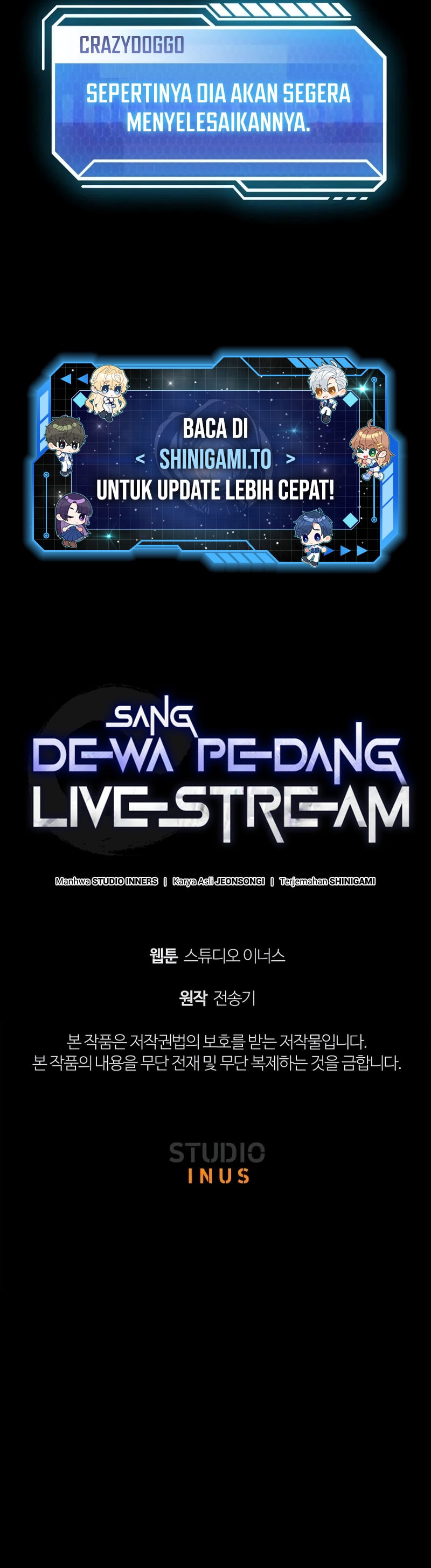 Sword God's Livestream Chapter 9